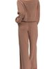 Everyday Ritual Everyday Ritual Riley Cotton Gauze Split Hem Pants - 5