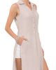 Everyday Ritual Everyday Ritual Vivienne Sleeveless Cotton Gauze Caftan Top - 4