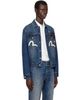 Evisu Evisu Navy Inari Mask Printed Denim Jacket - 2