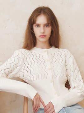 EVMOIU DIAMOND HOURGLASS CARDIGAN_OFF-WHITE