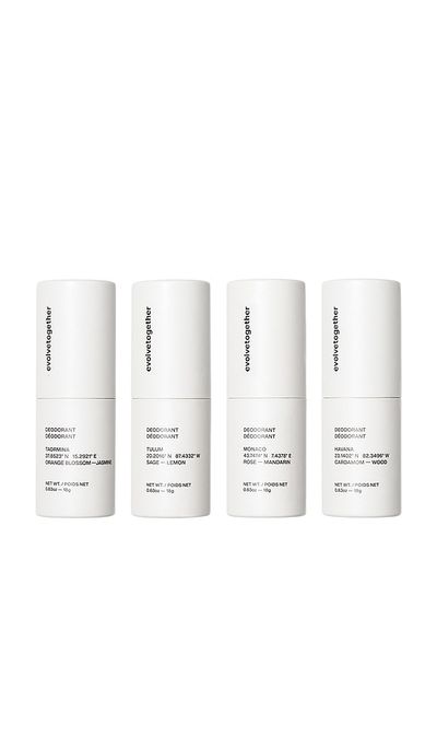evolvetogether evolvetogether Natural Deodorant Discovery Set