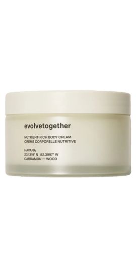 evolvetogether evolvetogether Nutrient-Rich Body Cream Havana 6 fl oz / 178 ml