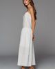 Exquise 100% Cotton Drop-Waist Midi Dress - 5