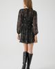 Exquise Exquise Abina Long Sleeve Chiffon Mini Dress - 4