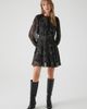 Exquise Exquise Abina Long Sleeve Chiffon Mini Dress - 5