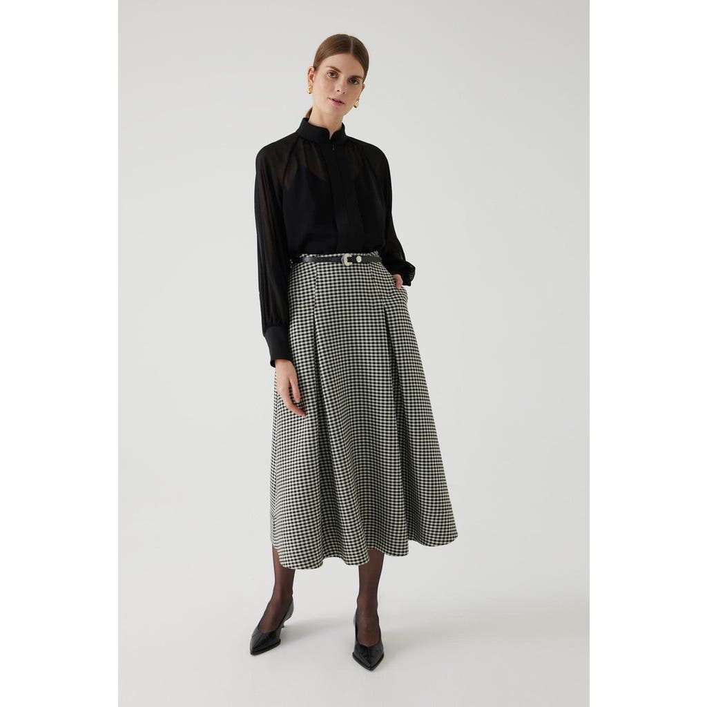 Exquise Exquise Adesina A Line Midi Skirt