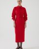 Exquise Exquise Adler Lantern Sleeve Midi Shirt Dress - 1