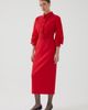 Exquise Exquise Adler Lantern Sleeve Midi Shirt Dress - 4