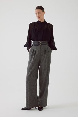 Exquise Exquise Albus Belted Pants