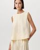 Exquise Exquise Almira Crew Neck Linen Blouse - 1