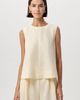 Exquise Exquise Almira Crew Neck Linen Blouse - 2