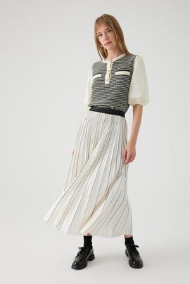 Exquise Exquise Arella Painted Midi Skirt