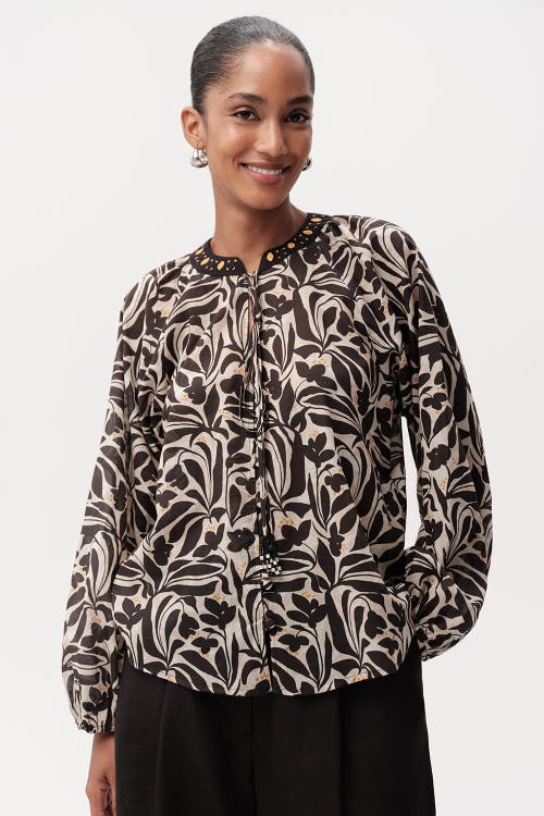 Exquise Exquise Bernadina Long Sleeve Blouse