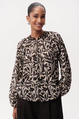 Exquise Exquise Bernadina Long Sleeve Blouse