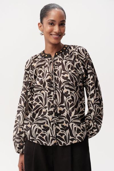 Exquise Exquise Bernadina Long Sleeve Blouse