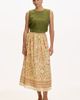 Exquise Exquise Cachet Lined Woven Midi Skirt - 1