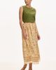 Exquise Exquise Cachet Lined Woven Midi Skirt - 2