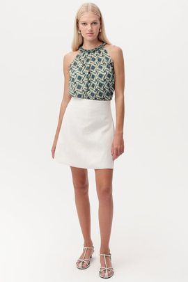 Exquise Exquise Carressa Elasticated Waist Linen Woven Shorts