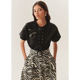 Exquise Exquise Celeste Cotton Blouse