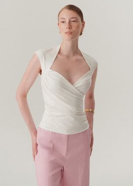 Exquise Exquise Charlie Wrap Blouse