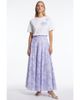 Exquise Exquise Cut Jacquard A Line Midi Skirt With Pockets - 1