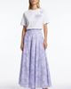 Exquise Exquise Cut Jacquard A Line Midi Skirt With Pockets - 2