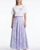 Exquise Exquise Cut Jacquard A Line Midi Skirt With Pockets - 5