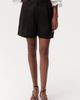 Exquise Exquise Donovan High Waist Pleated Linen Shorts - 2
