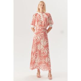 Exquise Exquise Drawstring Waist Midi Skirt