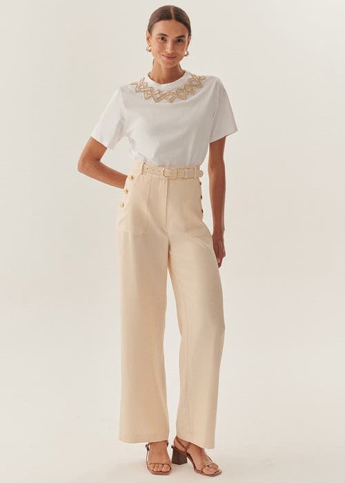 Exquise Exquise Ember Refined Creased Wide Leg Pants