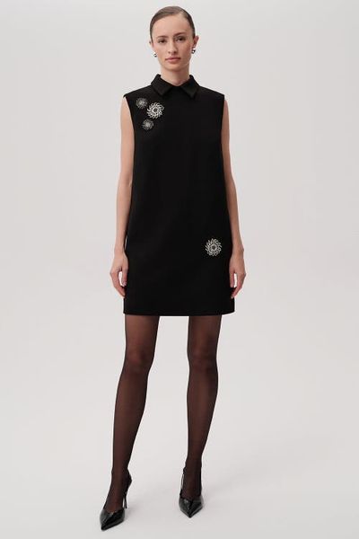 Exquise Exquise Embry Sleeveless Shirt Collar Dress