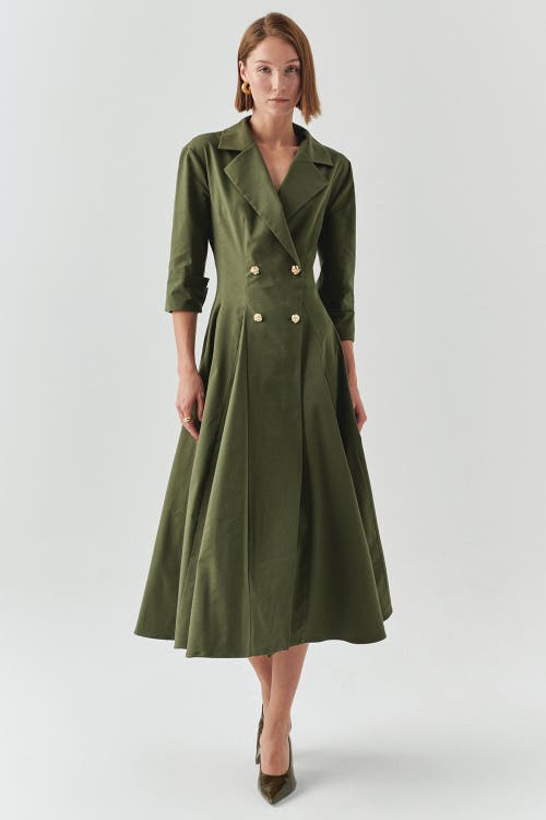 Exquise Exquise Estelle Jacket Collar Pocketed Dress