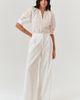 Exquise Exquise Gabriela Broderie Anglaise Fabric Pants - 2