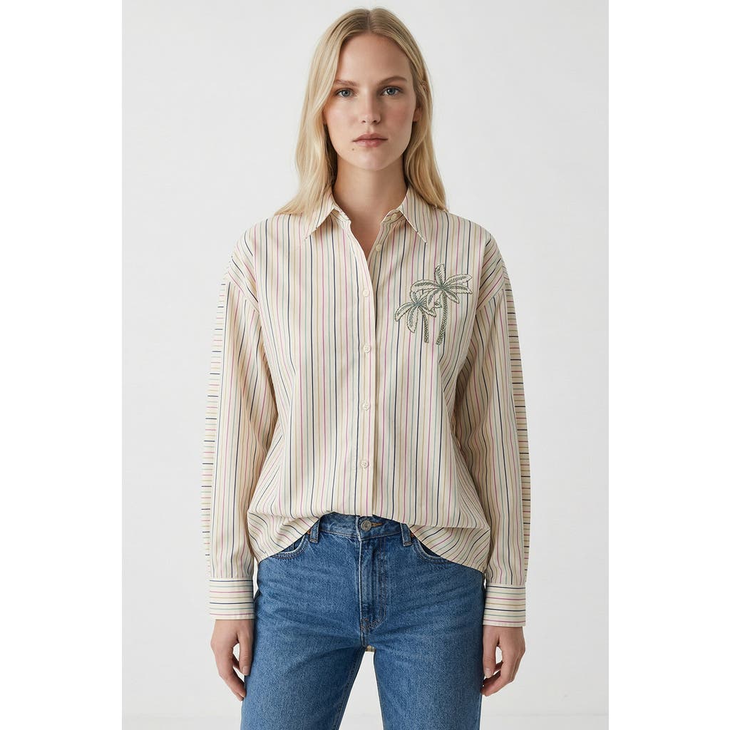Exquise Exquise Gage Embroidered Long Sleeve Shirt