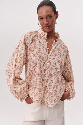 Exquise Exquise Kathy High Neck Shirt