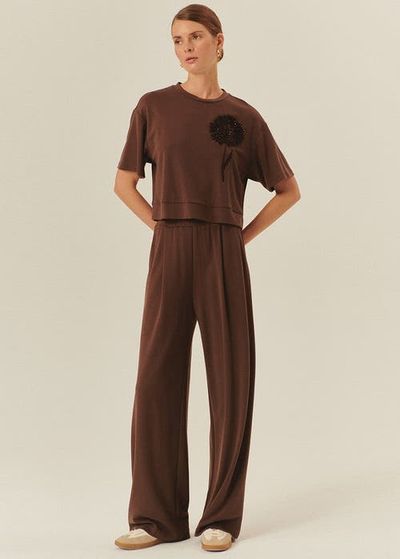 Exquise Exquise Kira Wide Leg Knit Pants