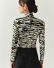 Exquise Exquise Laylani Zebra Print Top - 3