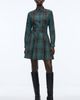 Exquise Exquise Long Sleeve Mini Dress With Waist Detail - 4