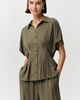 Exquise Exquise Loni Crinkle Shirt - 5