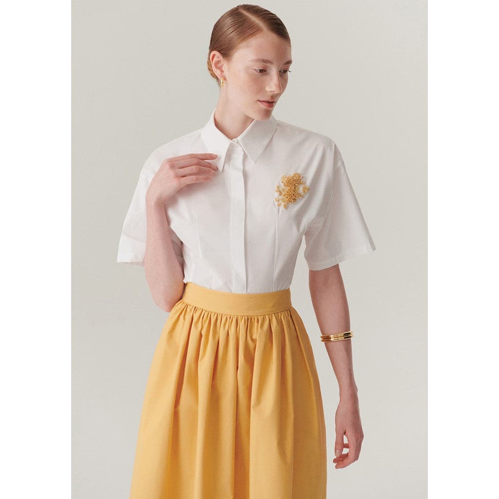 Exquise Exquise Mary Cotton Poplin Shirt