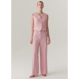 Exquise Exquise Nevaeh Fit Linen Trousers