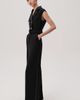 Exquise Exquise Onyx Sleeveless Shirt Collar Jumpsuit - 3
