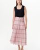 Exquise Exquise Pleated Lined Tencel Blend Midi Skirt - 5
