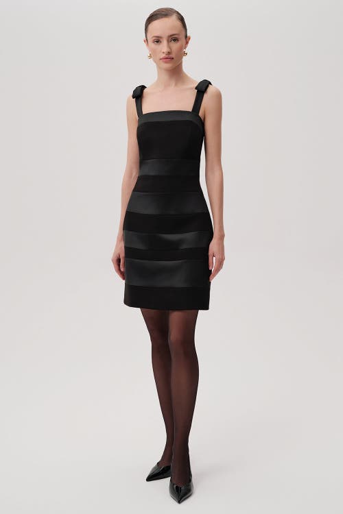 Exquise Exquise Ribbon Strap Mini Dress