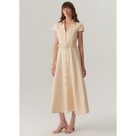 Exquise Exquise Savannah Midi Shirt Dress