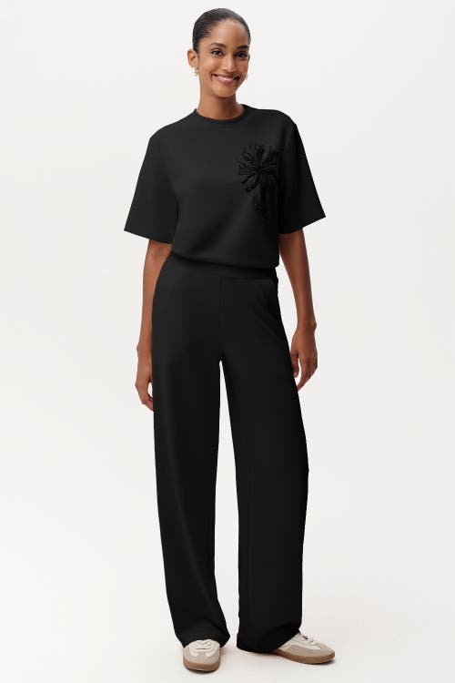 Exquise Exquise Shayna K Pants Wide Leg Knit Trousers