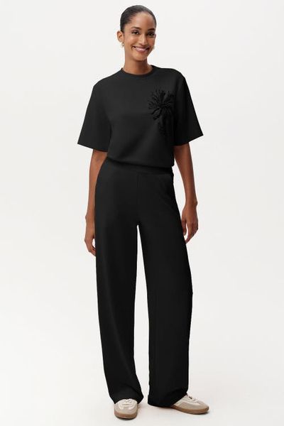 Exquise Exquise Shayna K Pants Wide Leg Knit Trousers