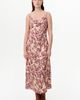 Exquise Exquise Strappy Cowl Neck Satin Midi Dress - 1