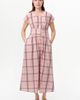Exquise Exquise V Neck Sleeveless Midi Dress With Shirred Waist - 2