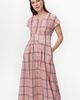 Exquise Exquise V Neck Sleeveless Midi Dress With Shirred Waist - 3